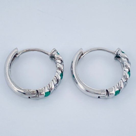 Candongas Circulo Vital 2.3gr / 1.4cm / Plata Ley 950 +