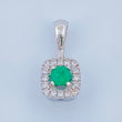 Dije Aurora Real 0.8gr / 1.5cm /  Plata Ley 950 +