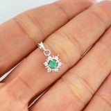 Dije Resplandor 0.8gr / 1.7cm /  Plata Ley 950 +