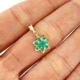 Dije Joya Flor 1.05gr / 1.9cm / Oro Amarillo 18K +
