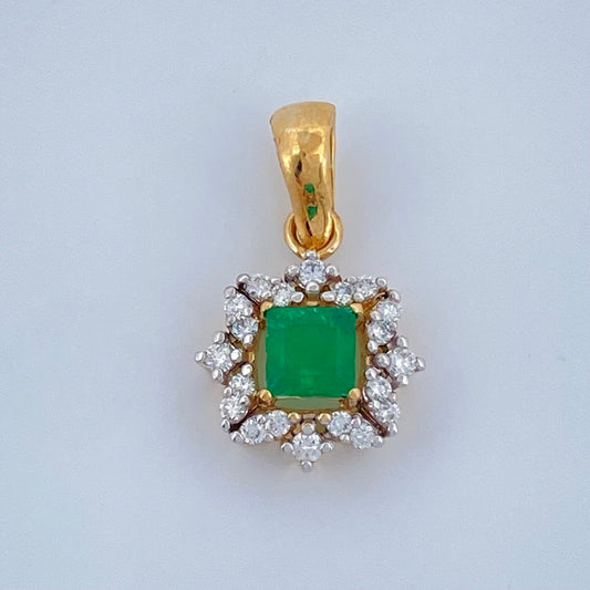 Dije Joya Resplandor 1.4gr / 1.8cm / Oro Amarillo 18K +