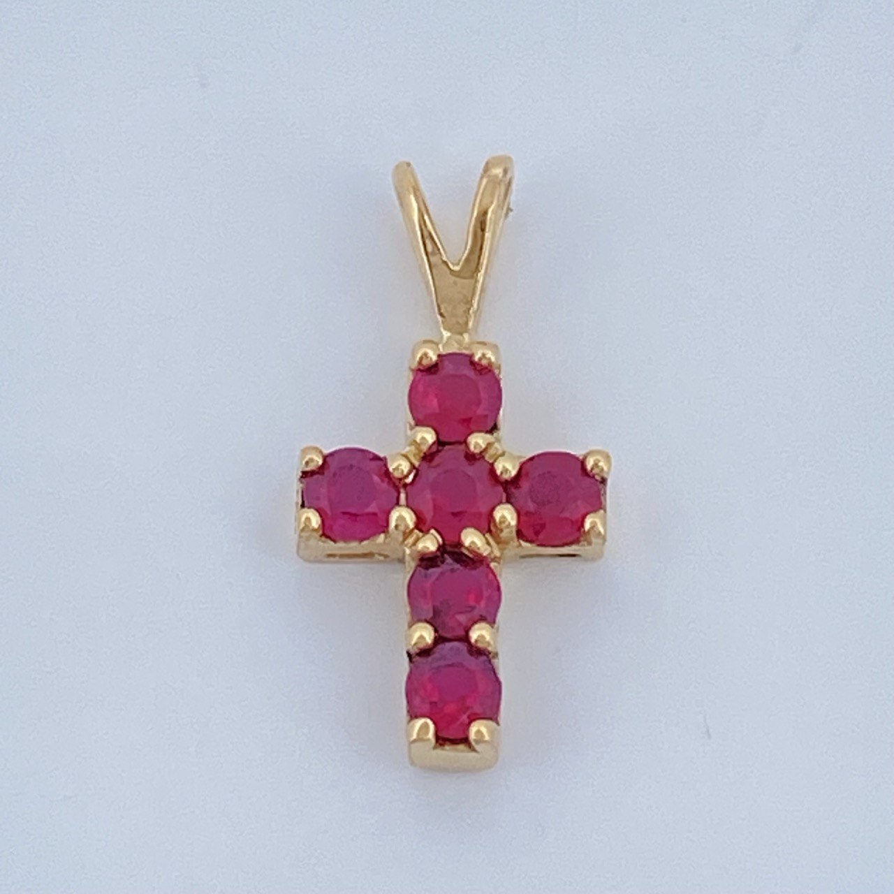 Dije Joya Cruz 0.5gr / 1.5cm / Oro Amarillo 18K +