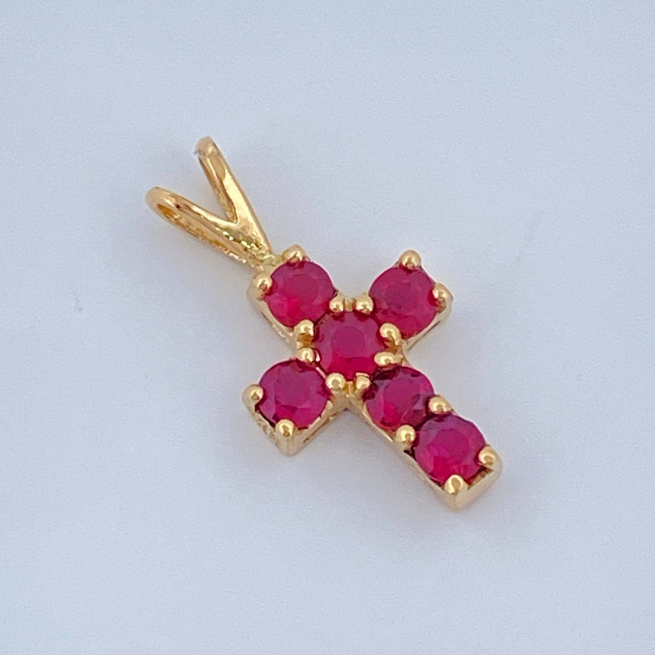 Dije Joya Cruz 0.5gr / 1.5cm / Oro Amarillo 18K +