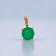 Dije Joya Redondo 0.35gr / 1cm / Oro Amarillo 18K %