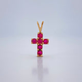 Dije Joya Cruz 0.5gr / 1.5cm / Oro Amarillo 18K +