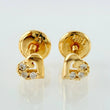 Topos Corazón Brillante 0.55gr / 4mm Oro Amarillo 18K ©