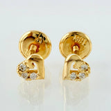 Topos Corazón Brillante 0.55gr / 4mm Oro Amarillo 18K ©