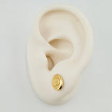 Topos Letra D 0.8gr / 9mm Oro Amarillo 18K *