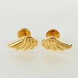 Topos Alas 0.8gr / 10mm Oro Amarillo 18K