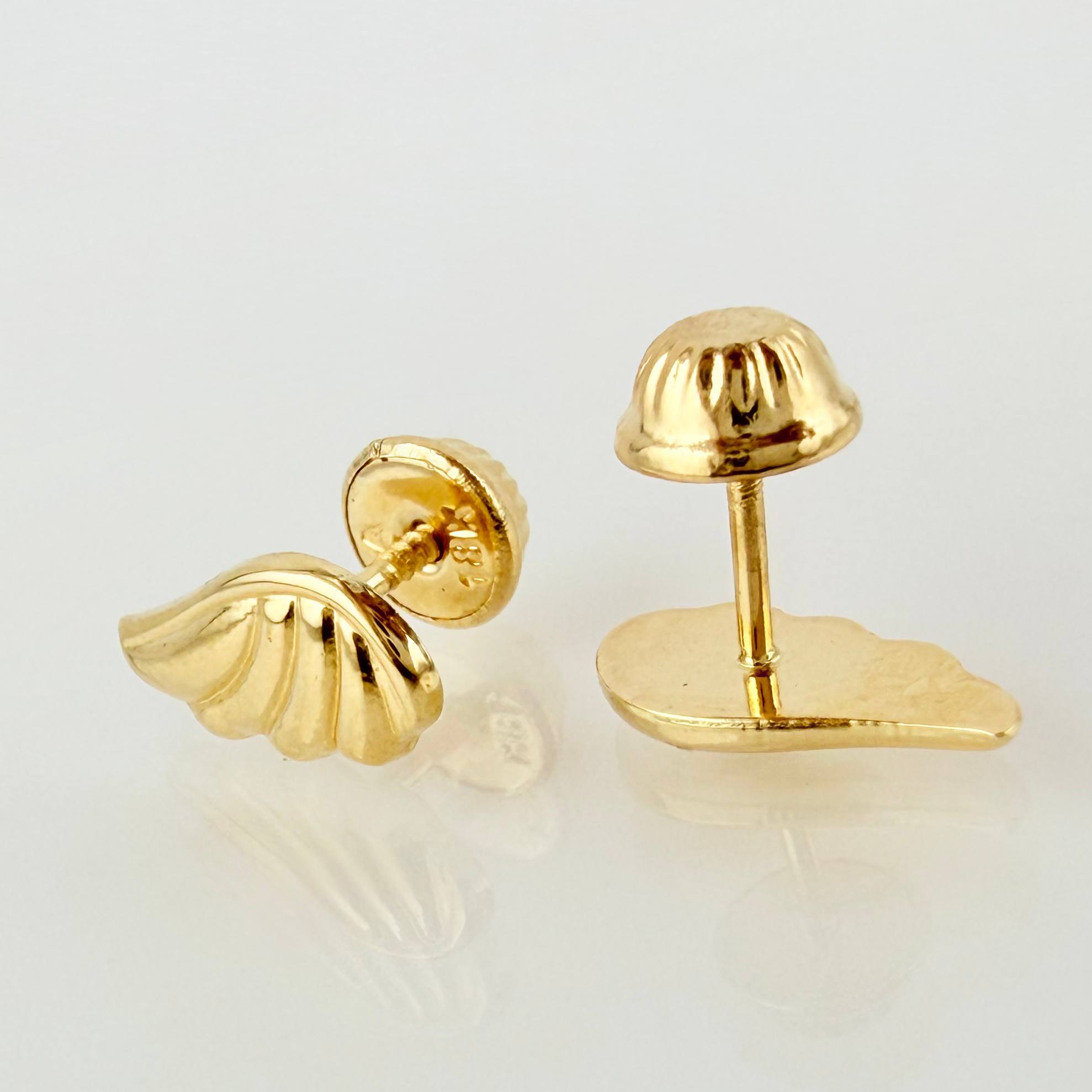 Topos Alas 0.75gr / 11mm Oro Amarillo 18K *