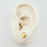 Topos Trebol Dorado 0.55gr / 7mm Oro Amarillo 18K