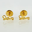 Topos Love 0.6gr / 7mm Oro Amarillo 18K
