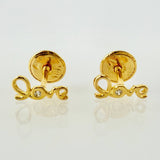 Topos Love 0.6gr / 7mm Oro Amarillo 18K