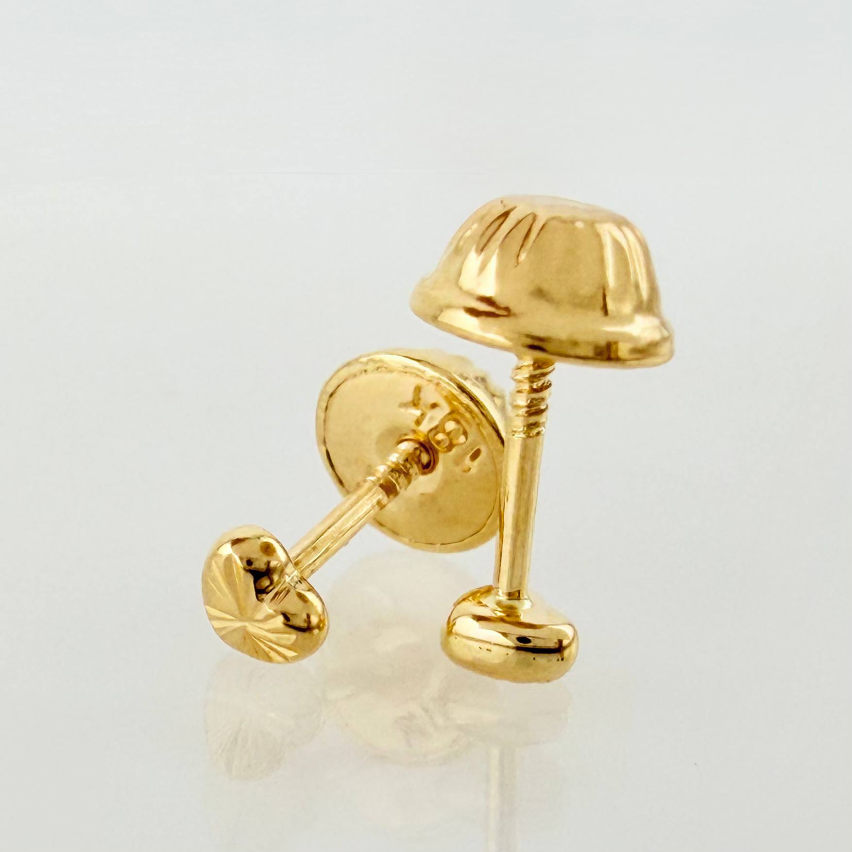 Topos Corazón 0.4gr / 3mm Oro Amarillo 18K ©