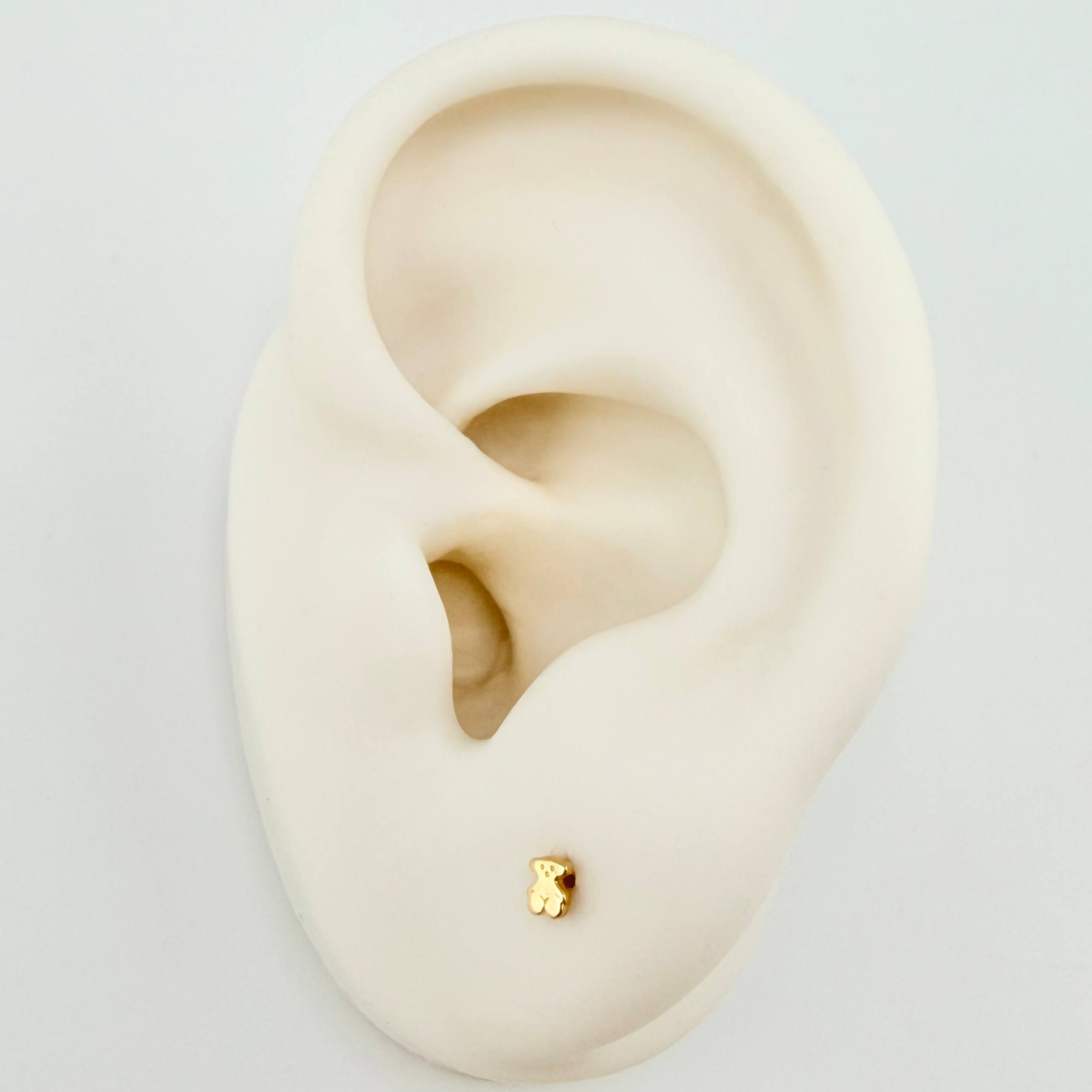 Topos Oso Ts 0.45 g / 3.3 mm Oro Amarillo 18K