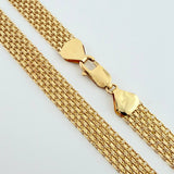 Cadena China 37.1gr / 60cm / 9.4mm Oro Amarillo +1 18K *