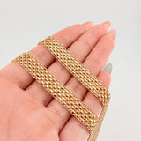 Cadena China 37.1gr / 60cm / 9.4mm Oro Amarillo +1 18K *