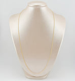Cadena China 2.75gr / 50cm / 1.5mm Oro Amarillo +1 18K