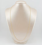 Cadena China 4.1gr / 60cm / 1.6mm Oro Amarillo +1 18K *