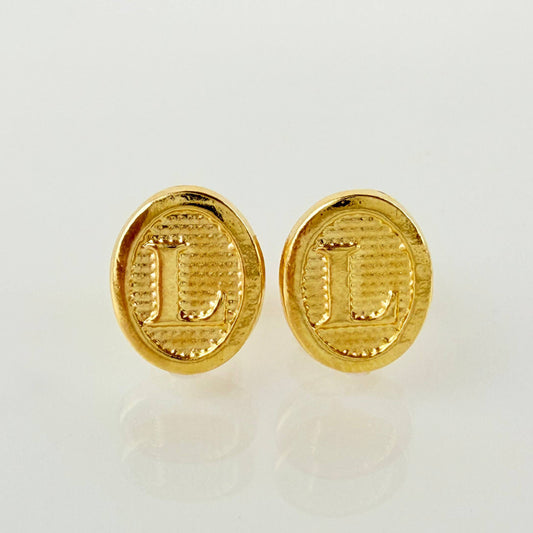 Topos Letra L 0.8gr / 9mm Oro Amarillo 18K