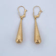 Candongas Lagrima 1.05gr / 4cm / Oro 18K &