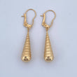 Candongas Lagrima 0.85gr / 3.5cm / Oro 18K &