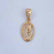 Dije Virgen Maria 1.35gr / 2.6cm / Oro 18K &