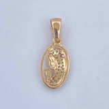 Dije Virgen Maria 1.35gr / 2.6cm / Oro 18K &