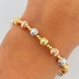 Pulso Tipo Militar 6.7gr / 19.1cm / +3 Oro 18K &