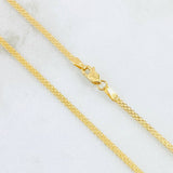 Cadena China 3.15gr / 60cm / Oro Amarillo +1 18K ©