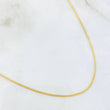 Cadena China 2.4gr / 60cm / Oro Amarillo +1 18K *