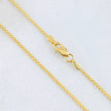 Cadena China 2.35gr / 60cm / 1.3mm Oro Amarillo +1 18K