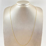 Cadena China 2.35gr / 60cm / 1.3mm Oro Amarillo +1 18K
