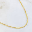 Cadena Cubana 3gr / 50cm / Oro Amarillo +1 18K