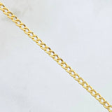 Cadena Cubana 3gr / 50cm / Oro Amarillo +1 18K
