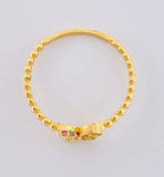 Anillo Mariposa Mate 1.45 g / T7 1/2 Oro Amarillo 18K