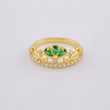 Anillo Pavo Real 2.3 g / T5 Oro Amarillo 18K