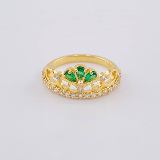 Anillo Pavo Real 2.3 g / T5 Oro Amarillo 18K