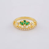 Anillo Pavo Real 2.3 g / T5 Oro Amarillo 18K