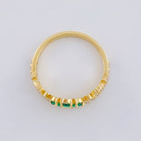 Anillo Pavo Real 2.3 g / T5 Oro Amarillo 18K