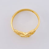 Anillo Doble Infinito 2.2 g / T6 3/4 Oro Amarillo 18K