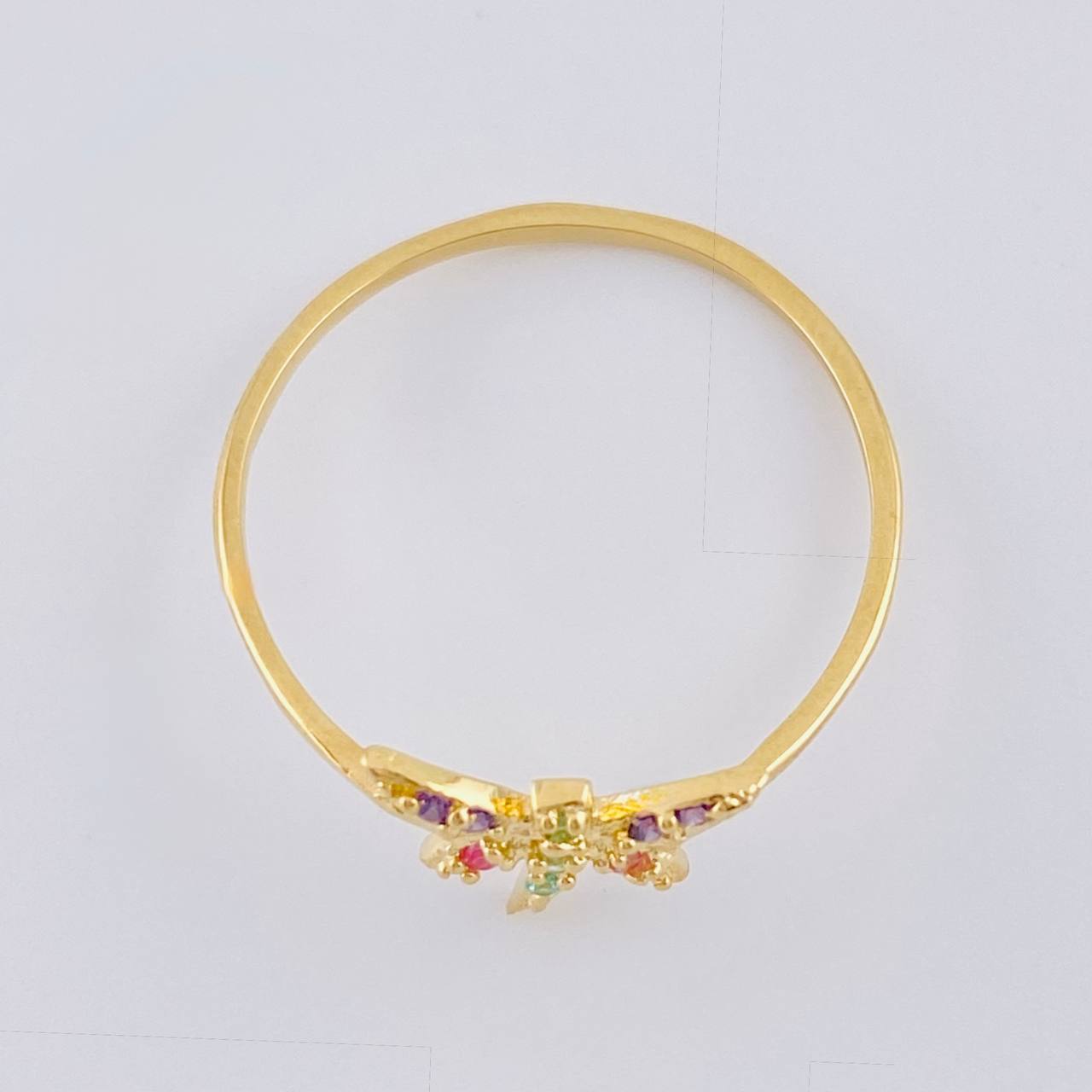 Anillo Libelula 1.1 g / T8 1/4 Oro Amarillo 18K