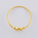 Anillo Mariposa Silueta 1.1 g / T8 Oro Amarillo 18K