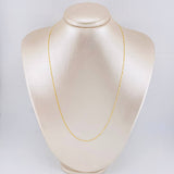 Cadena Figaro 1.25 g / 50.1 cm / 1 mm Oro Amarillo 18K