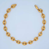 Tobillera GC 8.35gr / 24.9cm / Oro Amarillo 18K &