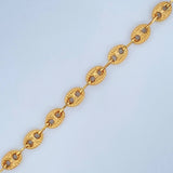 Tobillera GC 8.35gr / 24.9cm / Oro Amarillo 18K &