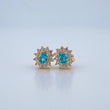 Topos Halo Circulo 2.2gr / Oro Amarillo 18K &