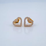 Topos Corazon 1.4gr / Oro Amarillo 18K &