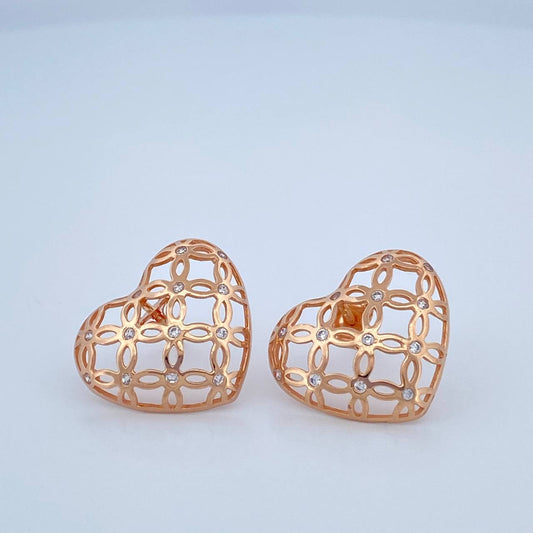 Topos Corazon 3.5gr / Oro Rosa 18K &