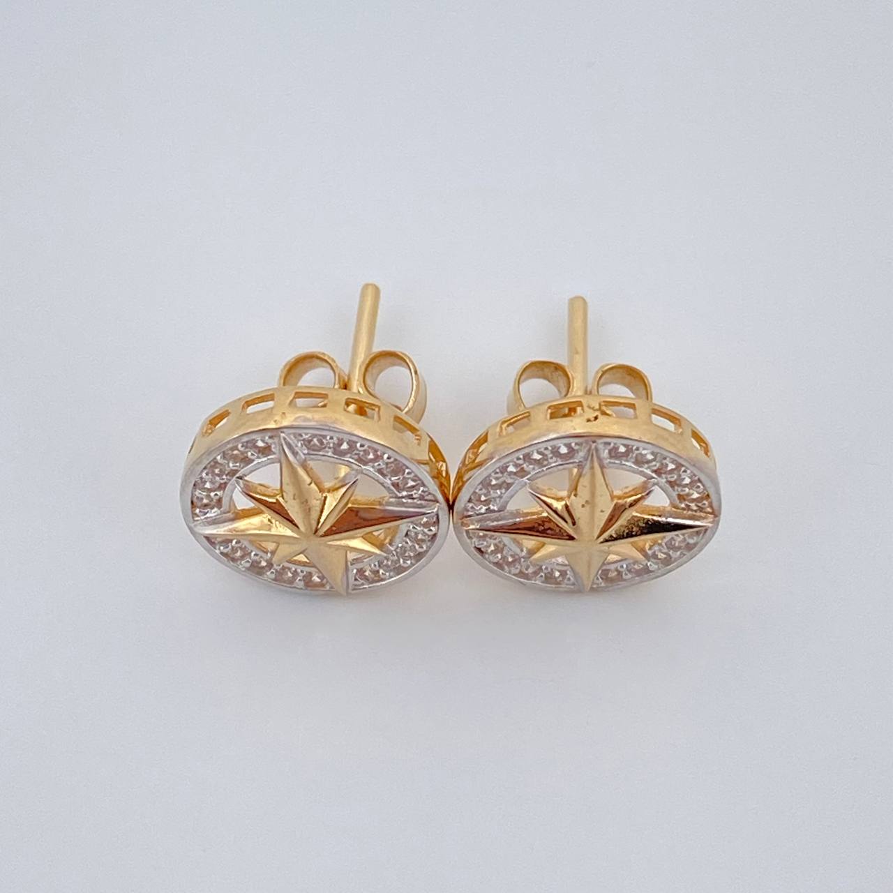 Topos Estrella Cardinal 3.05gr / Oro Amarillo 18K &